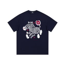I.T it UDG纯棉女装舒适潮流圆领休闲小马宽松女式短袖半袖上衣打底衫