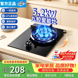 Master Kitchen 美的单灶5.2kW九腔猛火灶瓶装液