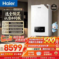 海尔 小海鲸JN7MIX壁挂炉燃气天然气全预混一级能效节能无级变