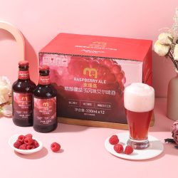 麦臻选 精酿覆盆子风味艾尔啤酒 330ml*12瓶