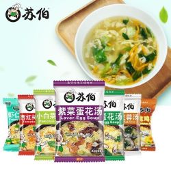 苏伯 速食汤 紫菜蛋花汤 免煮汤包 多口味可选