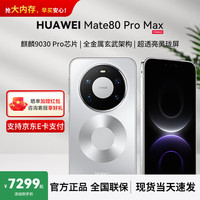 华为 Mate 80 Pro Max 手机 16GB+512GB 极地银