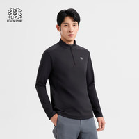KOLON SPORT 户外休闲衣 男士接触凉感UPF40+微拉绒长袖T恤