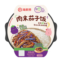 旅途零食:海底捞 自热鲜米饭 肉末茄子味 400g