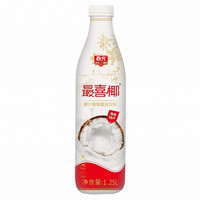 春光 海南特产椰汁 植物蛋白饮料 超大瓶 1.25L
