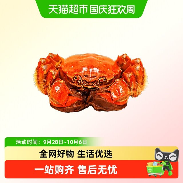 88VIP、今日必买：阳澄格调精品 全母蟹 2.8-3.1两 共8只礼盒装
