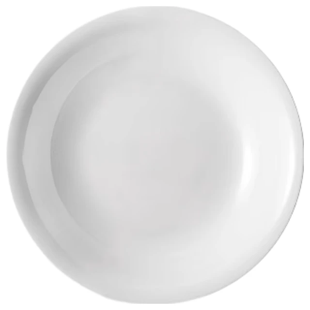 柳生堂 纯白骨瓷 7.5寸2只 菜盘饭盘深汤盘