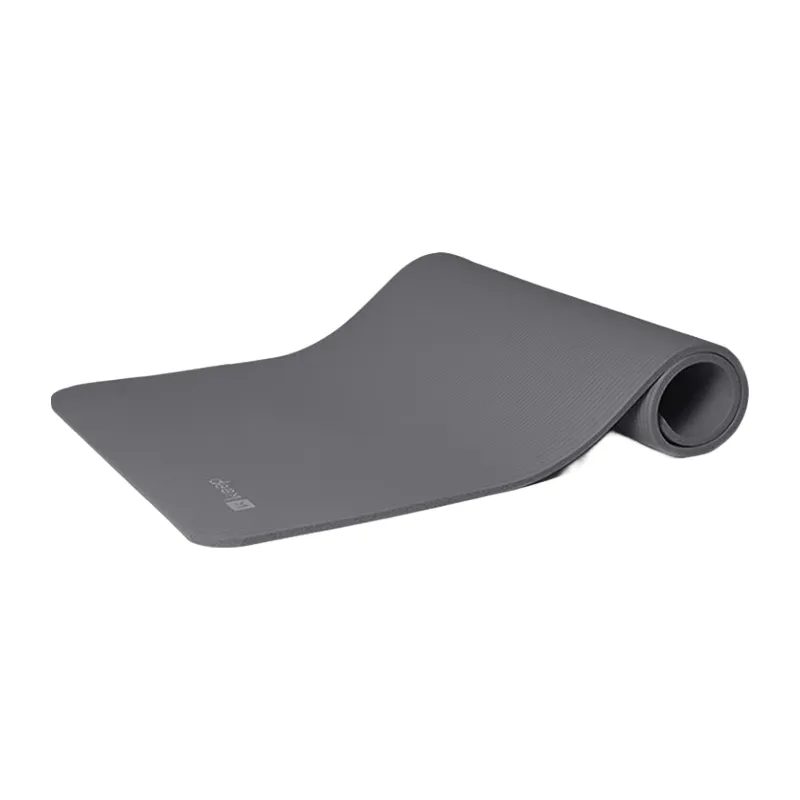宅家燃脂:Keep NBR瑜伽垫 加宽加厚减震 灰色 185*80*10cm 31.25元(淘金币可抵2.25元起)