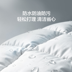 乐蜗家纺 罗莱生活旗下A类 95%白鹅绒羽绒被 春秋被500g填充 200*230cm白色