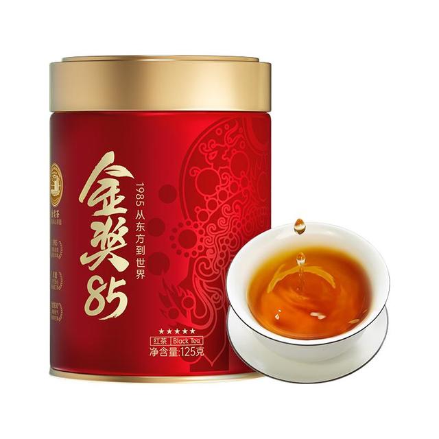 林湖 茶业特级工夫红茶金奖85浓香非遗茶叶口粮茶125g