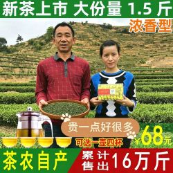 买一斤送半斤正宗安溪铁观音浓香型新春茶铁观音茶叶散装小包装