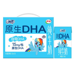 伊利 QQ星  原生DHA儿童纯牛奶125mL*16盒