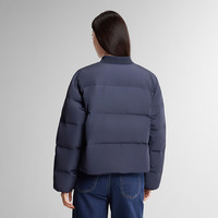 Lee 女羽绒服 立领亮片徽章Logo 藏青色 XS LWT013151209