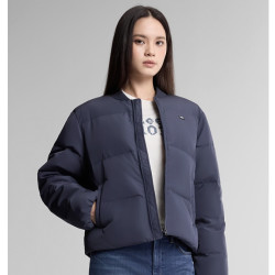 Lee 舒适版立领亮片徽章Logo设计女羽绒服保暖LWT013151209