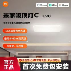 小米 米家吸顶灯 C L90 全光谱灯珠 护眼客厅高显色Ra95 LED吸顶灯主灯