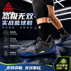 匹克 态极无双篮球鞋男鞋实战低帮秋季比赛专业球鞋防滑运动鞋DA440001