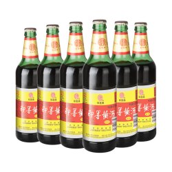 即墨 黄酒祥和三年陈酿470ml*6瓶整箱实惠装即墨黄酒半甜型口粮酒