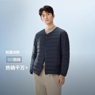 波司登 男士长袖轻薄羽绒外套 B250130003