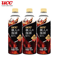 UCC 职人即饮咖啡饮料 无糖 750ml