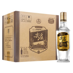 尖庄 五粮液集团  绵柔浓香型白酒 纯粮口粮酒 高光  52度 500mL 6瓶 （京东仓发货）