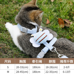 工字小蜜蜂猫牵引绳防挣脱