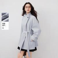 香影 女式中长款立领风衣 D86C190