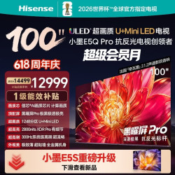海信 小墨系列 100E5Q-PRO 液晶电视 100英寸 4K