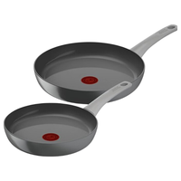 宅家食光：特福 煎锅 24+28厘米煎锅套装多功能锅可烤鱼煎鸡蛋