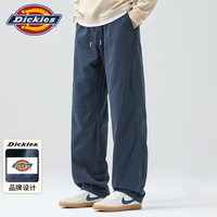 Dickies 裤子男士美式工装裤直筒休闲裤男秋冬季阔腿宽松长裤 藏蓝色 XL
