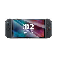 毕亚兹 Switch2钢化膜 全屏高清防指纹 任天堂NS2游戏机贴膜