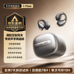 Linklike C-Flow 夹耳式 钛空灰 蓝牙耳机