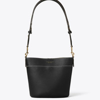 TORY BURCH 皮革水桶包