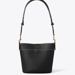 TORY BURCH 皮革水桶包