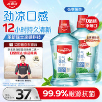 高露洁 冰爽漱口水500ml*2