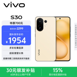 vivo S30 AI手机 柠檬黄 12GB+256GB