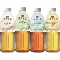 盼盼 750无糖茶茉莉乌龙山茶花龙井栀香白茶