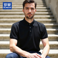 罗蒙 纯棉翻领POLO衫