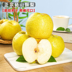 安徽砀山梨当季新鲜梨子薄皮梨多汁酥梨甜脆雪梨酥脆甘甜应季水果