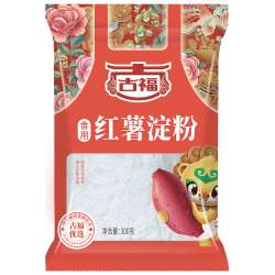 古福 红薯淀粉 凉粉原料食用生粉红薯粉 伤心凉粉300g