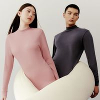 三枪 舒肤棉半高领保暖内衣套装