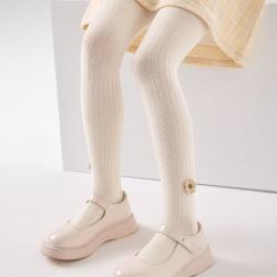 戴维贝拉 女童连裤袜春秋儿童打底裤宝宝弹力裤袜