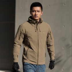 龙牙 三代B4级龙牙战虎突击风衣春秋休闲户外通勤百搭外套城市轻户 鳄色 L 180/100A（150-165斤）