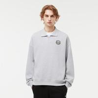 LACOSTE 法国鳄鱼男装秋季时尚舒适百搭经典潮流简约翻领卫衣