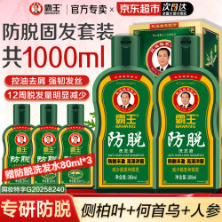 霸王 防脱洗发液380mlX2瓶+赠防脱洗发240ml