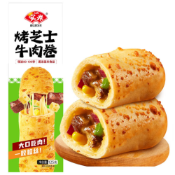 安井 早餐半成品 125g烤芝士牛肉卷