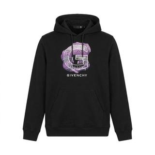 G GIVENCHY 纪梵希 LOGO连帽抽绳男士卫衣
