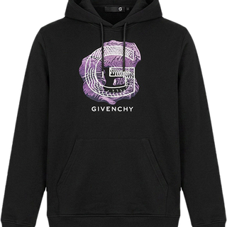 G GIVENCHY 纪梵希 LOGO连帽抽绳男士卫衣