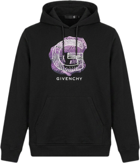 G GIVENCHY 纪梵希 LOGO连帽抽绳男士卫衣