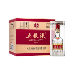 五粮液 普五八代 浓香型白酒 52度 500ml*6瓶 原箱 官方授权 酒厂直供