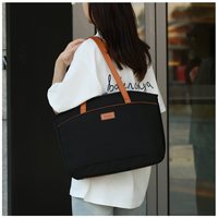 移动端：新款电脑包手提女适用华为matebook16联想小新15pro15.6寸14公文包16英寸大容量笔记本包托特包时尚漂亮防震